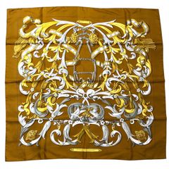 エルメス HERMES カレ90 LE MORS A LA CONETABLE シルク レディース スカーフ