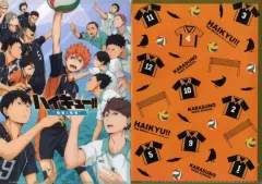 【中古】クリアファイル 烏野高校＆青葉城西(キャラ/ユニフォーム) A4クリアファイルセット(2枚組) 「ハイキュー!! 勝者と敗者」