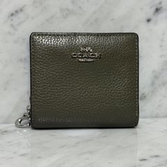 未使用級✨コーチ スナップ ウォレット パッチワーク アンド スネーク