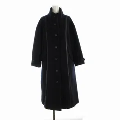 フラボア FRAPBOIS エクセレコート ロング アウター ハイネック 0 紺 ネイビー B1524RFC021 /ROのサムネイル