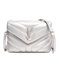 サンローランパリ レザーショルダーバッグ シルバー金具 LOULOU ルル トイバッグ 467072 レディース SAINT LAURENT PARIS
