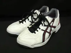 asics アシックス GELーVELOCITY レザー スニーカー 表記サイズ 24.0cm 靴 シューズ メンズ  ホワイト系×マルチカラー DI8846