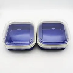 新品未使用品　タッパーウェアSSセット4個セット タッパーウェア SSセット 大 長方形 角型保存容器2個セット