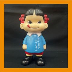 ◎【希少】ペコちゃん　園児　ソフビ　貯金箱