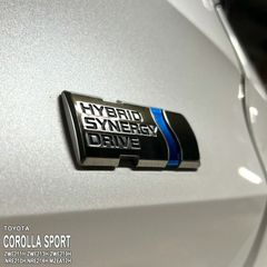 【松印】車種専用 エンブレムフィルム (HSD) トヨタ カローラスポーツ ZWE211H ZWE213H ZWE219H NRE210H NRE214H MZEA12H ハイブリッド