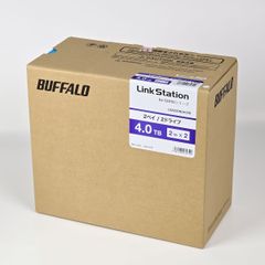 未開封 BUFFALO 法人向けNAS 容量4TB(2TB×2) 2ドライブ LinkStation ネットワーク対応HDD LS220DN0402B 電帳法対応