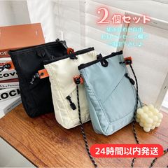 スマホショルダー サコッシュ ショルダーポーチ 2個セット スマホ 