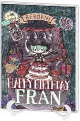 【中古】雑貨 18.フラン 誕生日ver. グラフアートデザイン アクリルアートボード(A5サイズ) 「家庭教師ヒットマンREBORN!」