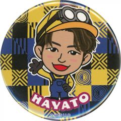 [중고] 배지 핀즈 고모리 하야(GENERATIONS) 캔 배지 [이자카야 에구자이×미니언즈 피버] 추격 멘가챠 경품