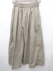 ◇ ◎●未使用●Θ CIAOPANIC TYPY タグ付き ギャザー ロング フレア スカート サイズONE カーキ レディース P  【1409250004285】