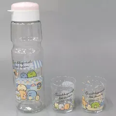 【中古】マグカップ・湯のみ アイス屋さん ぺんぺんアイスクリーム ドリンクポット＆グラスセット 「すみっコぐらし」