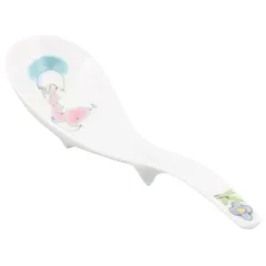 有田焼 伯父山窯 イヤー 「 究極の レンゲ 」 ラーメン用 (巳・へび) 直径約16cm れんげスプーン 蓮華 陶器 食洗機対応 日本製 R2222 0