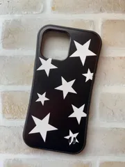 iPhone 17シリーズ入荷！耐衝撃ハイブリッドケース 星柄 ブラック