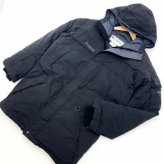 Columbia コロンビア ICE WIND PARKA SM5167 肉厚ダウンジャケット ダウンコート メンズ ブラック ファー無 Sサイズ■BA133