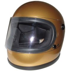 新品！ ZK-540 フルフェイスヘルメット （ゴールド） SG公認 PSC認可 全排気量対応 （劣化防止UVカット＆ハードコート加工済）クリアシールド付属 盗難防止金属ホルダー 新基準強化バックル ※フリーサイズ(57～60㎝)
