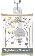 【中古】キーホルダー 凪誠士郎×シナモロール 「ブルーロック×サンリオキャラクターズ エアふわキーホルダー」