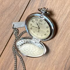 電池交換済み　セイコー　ALBA　懐中時計　ポケットウォッチ　SEIKO