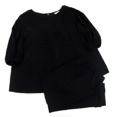 早い者勝ち！新品2025aw yonfa ボクシースリットブラウス