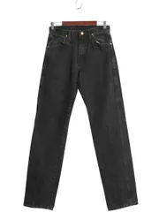 【お得なクーポン配布中!】 ラングラー ブラック デニム パンツ メンズ 29 36 / 13MWZWK ストレート ジーンズ ジーパン Gパン ボトムス 5ポケット 無地 ジッパーフライ