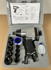 【長期保管品特価！ボルトやナットの締め付け・緩め作業等に！】  エアーインパクトレンチセット  FS-300N