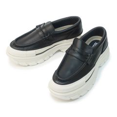 【新品】25.5～29.0cm コンバース CONVERSE スニーカー  厚底 メンズ レディース オールスター（Ｒ）トレックウエーブ ローファー ブラック ALL STAR TREKWAVE