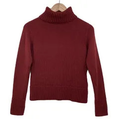 美品　刺繍ロゴ　BURBERRY タートルネックセーター サイズ2 美品 刺繍ロゴ BURBERRY タートルネックセーター サイズ2 美品