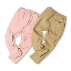 moujonjon のびのびツイルハートポケットロングパンツ　m65003