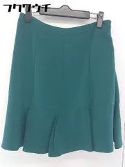 ◇ ◎ OFUON オフオン タグ付き 膝丈 フレア スカート サイズ40 グリーン系 レディース  【1109130011142】