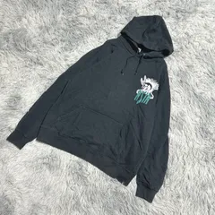 【Jellan】ジェラン  長袖パーカー  プルオーバー  (XL)  カジュアル  ストリート  レディース  黒系  ブラック【送料無料】のサムネイル