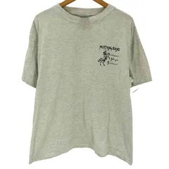 ユーズドフルギ USED古着 90S ONEITA ボディ USA製 POWER-T MUSTANG BAND Dobso High School ユニコーン プリント Tシャツ 袖シングルステッチ 霜降り メンズ import：L 