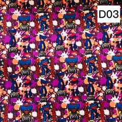 poppyplaytime  ハギーワギー　シーチング生地　ハギレ  D03