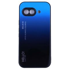 Google Pixel 9a ケース グラデーション ハイブリット ケース 【Color】ブルー・ブラック