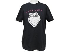 極美品 MIUMIU ミュウミュウ いちご pink punk ロゴ 半袖T