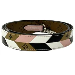 ルイ・ヴィトン LOUIS VUITTON ショルダーストラップ レディース ブランド モノグラム リバース モノグラムキャンバス ブラウン マルチカラー 矢尻柄 リバーシブル かわいい おしゃれ ショルダーバッグ 2wayバッグ 斜めがけ 【中古】