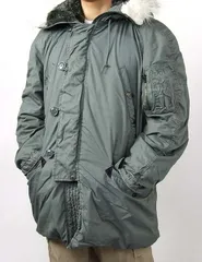 アメリカ軍 N-3B コールドウェザーパーカー USED  A12U