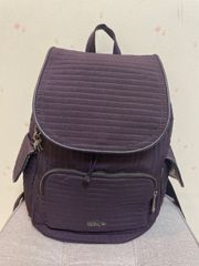 キプリング　リュック　紫　中古品