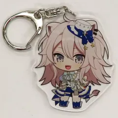 【中古】キーホルダー 獅白ぼたん ミニキャラアクリルキーホルダー ブライト衣装ver. 「バーチャルYouTuber ホロライブ hololive SUPER EXPO 2023」