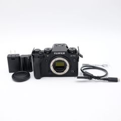 【動作確認済み/ショット数4273】FUJIFILM X-T4ボディ ブラック ミラーレス一眼カメラ ボディキャップ/充電器/USBケーブル付き