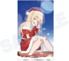 【中古】アクリルスタンド・アクリルパネル 白河月愛(12月) 背景付きアクリルスタンド 「経験済みなキミと、経験ゼロなオレが、お付き合いする話。」