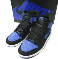 新品 NIKE ナイキ AIR JORDAN 1 RETRO HIGH OG エア ジョーダン 1 レトロ ハイ オリジナル リイマジンド DZ5485-042 US10.5(28.5cm) BLACK/ROYAL BLUE-WHITE スニーカー シューズ