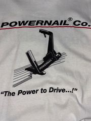 POWERNAIL　企業　ワーク系　ヴィンテージ　ｔシャツ　USA　アメカジ