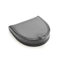 小銭入れ コインケース ピッグレザー 馬蹄型　ブラックno27