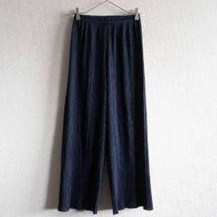 【美品】PLEATS PLEASE【プリーツ パンツ】1 ネイビー プリーツプリーズ 25050400
