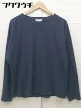◇ Lui's ルイス 長袖 Tシャツ カットソー ネイビー レディース  【1103230019350】のサムネイル