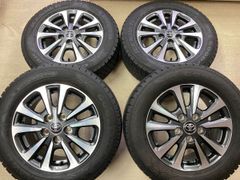 スタッドレス早期割引！80系 後期 ヴォクシー純正15インチ 195/65R15付きの中古スタッドレスセット！ノア、エスクァイアなどにも！