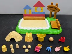 エポック社 シルバニアファミリー コ-33 赤ちゃん広場のお砂場セット