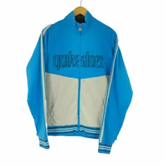 クイックシルバー Quiksilver 00s フロントビッグロゴ サイドライン ハイネックバイカラートラックジャケット  メンズ import：L のサムネイル