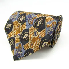 ピエールカルダン ブランド ネクタイ 総柄 シルク PO  メンズ イエロー Pierre Cardin 【中古】