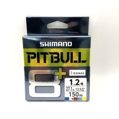 ◇626【新品】シマノ PEライン ピットブル8+ 1.2号150m 5カラー PITBULL ショアソルト汎用 タフクロス2 ヒートシンクコーティング SHIMANO 釣り 釣り糸 LD-M51T 10M*5カラー