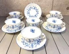 Noritake ノリタケ BONE CHINA スタジオコレクションStudio-Collection カップ＆ソーサー 6客 セット